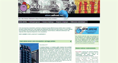 Desktop Screenshot of aicec.adicae.net