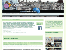 Tablet Screenshot of madrid.adicae.net