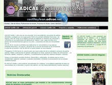 Tablet Screenshot of castillayleon.adicae.net