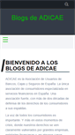 Mobile Screenshot of blog.adicae.net